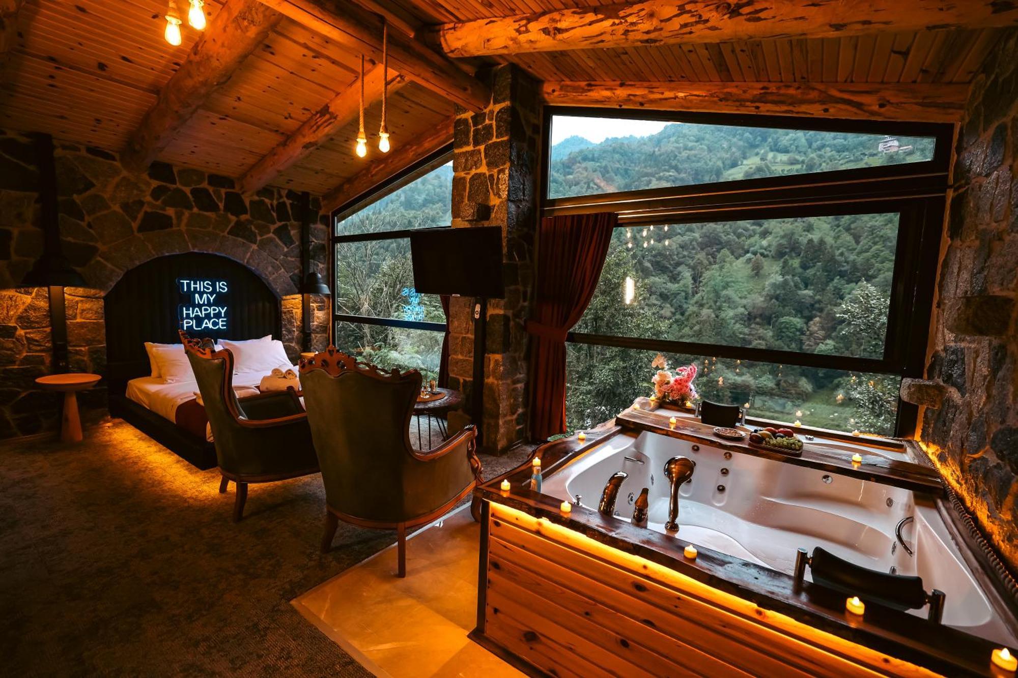 Bungalove Tatil Koeyue Çamlıhemşin Exteriér fotografie